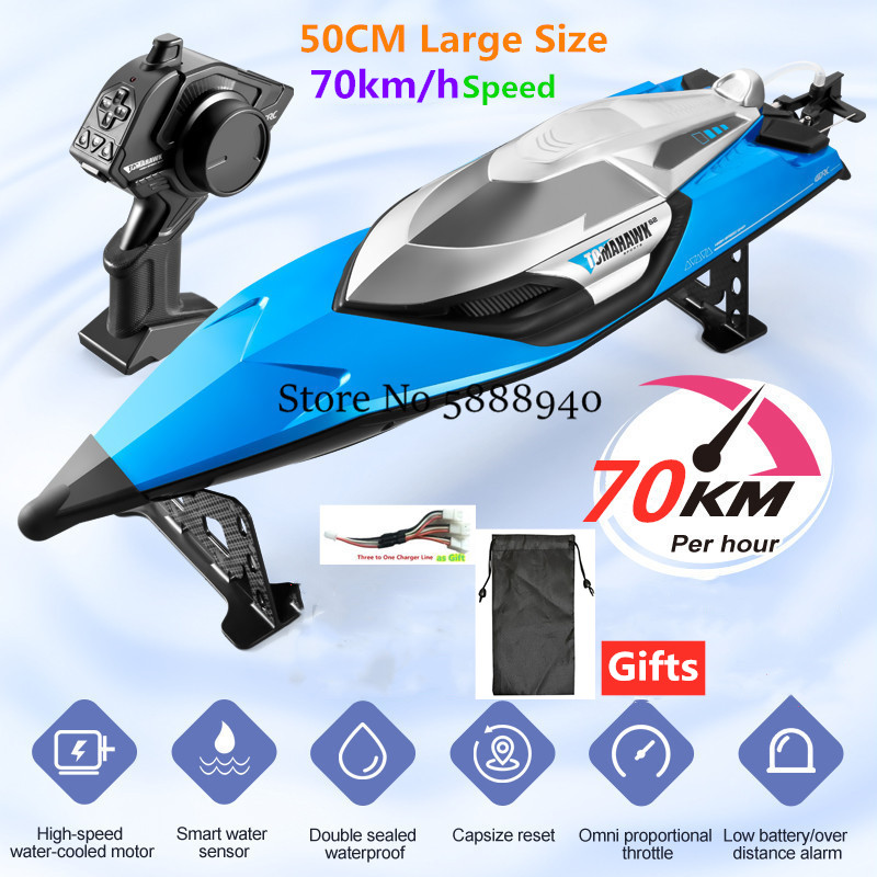 Women Bags Under 500 - 50CM大型高速リモコンボート スピードボート 2.4G 70KM/H アラーム機能付き 転覆時リセット