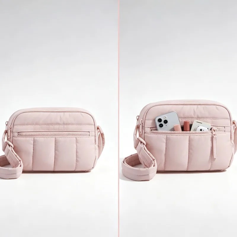 Phone Bag Crossbody - 大容量防水クロスボディバッグ、携帯電話ポケット付き、旅行、ショッピング、毎日の通勤、カジュアル、アウトドア、収納用ハンドバッグ