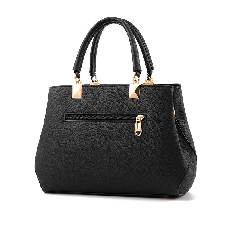 Women Bags Outlet - レディース PU レザー ハンドバッグ リボン ショルダー