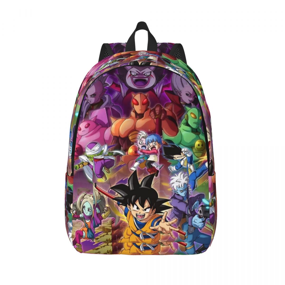 Women'S Bags Going Out - ドラゴンボール DAIMA ファッションバックパックアウトドア高校旅行悟空と仲間たちのデイパック男性女性用コンピュータショルダーバッグ
