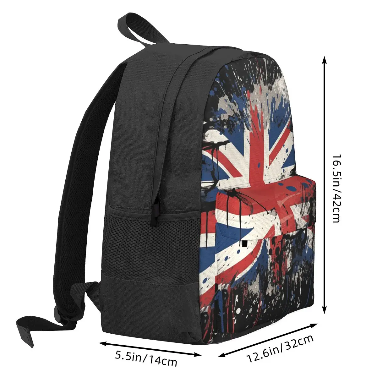 イギリスのユニオンジャック旗柄 学生用バックパック スクール - Women Bags In Uk のレビューと価格