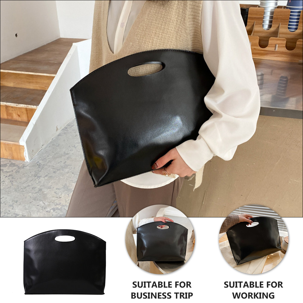 1個入りPUブリーフケース、スタイリッシュなポートフォリオバ - Women Bags For Office Use のレビューと価格