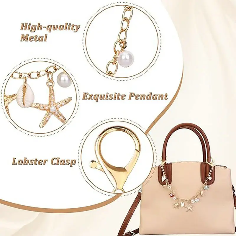 バッグチャーム ハンドバッグ用 ゴールデンキーホルダー 財布 - Women Bags Golden のレビューと価格