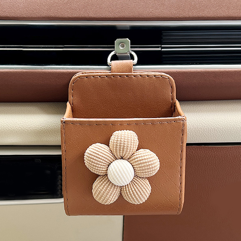 かわいい漫画の車の吊り下げ式収納バッグ、車の花の装飾出力、携 - Women Bags Outlet のレビューと価格