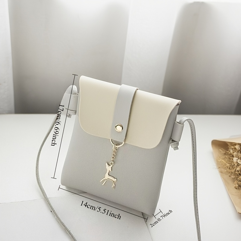 新しい鹿のペンダントバッグ、女性用シングルショルダークロスボ - Women'S Bags New Look のレビューと価格