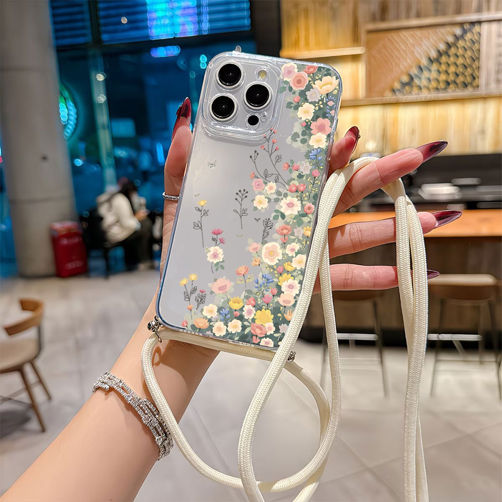 クロスボディランヤードストラップ付きスマホケース iPhon - Phone Bag Crossbody のレビューと価格