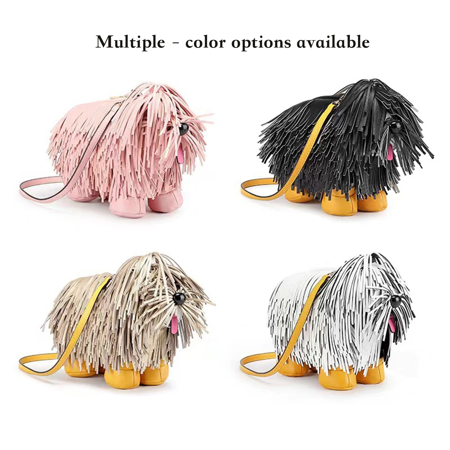 新しいタッセル付き子犬型バッグ レディース クロスボディバッ - Women'S Bags New Look のレビューと価格