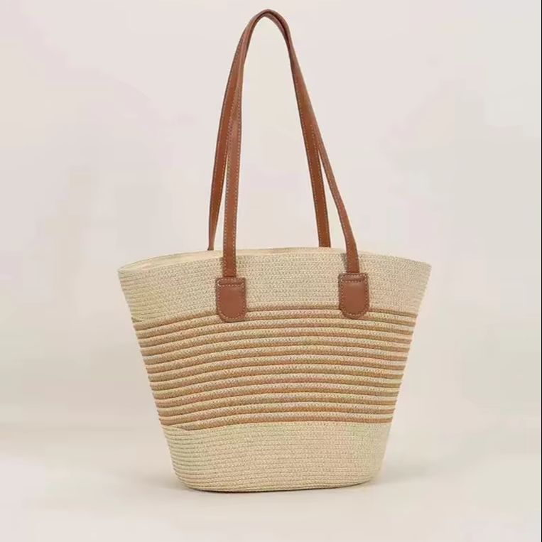 CLAREGQI レディース ストライプストロートートバッグ - Women Bags Leather のレビューと価格