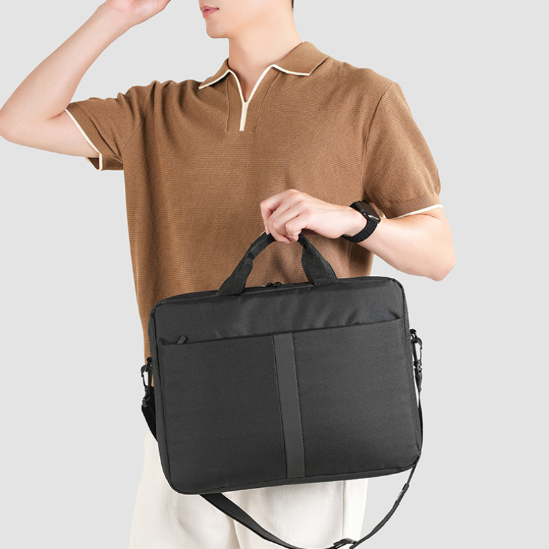 大容量ビジネスブリーフケース男性女性ハンドバッグクロスボディ - Women Bags For Office Use のレビューと価格