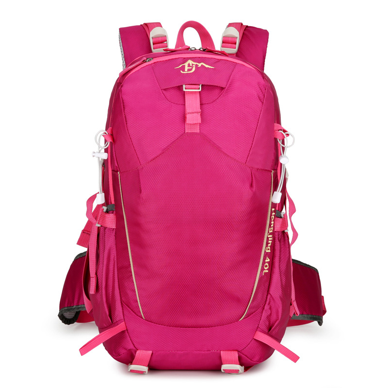 40L ハイキングバックパック旅行バッグ女性男性軽量防水ナイ - Women Bags Outlet のレビューと価格