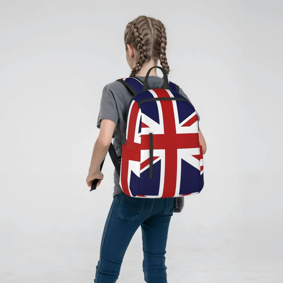 イギリスのユニオンジャック旗柄 学生用バックパック スクール - Women Bags In Uk のレビューと価格
