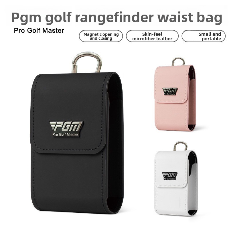 PGM 磁気ゴルフウエストポーチ距離計ケースクリップオン P - Women Bags Leather のレビューと価格