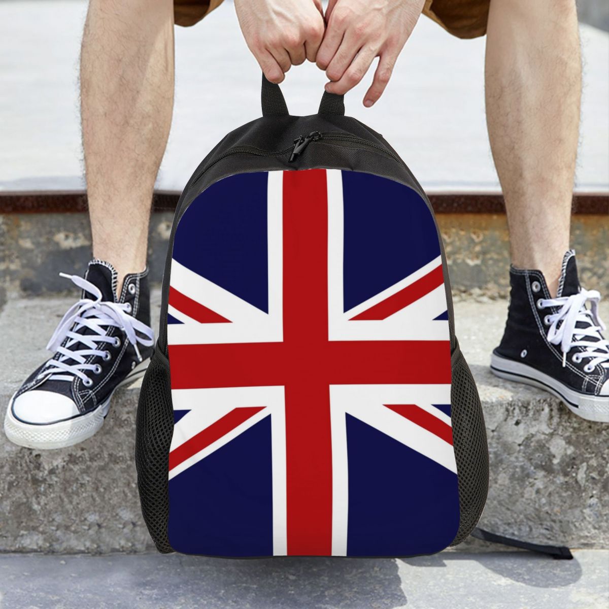 ユニオンジャック英国の国旗バックパックデイパック大容量男の子 - Women Bags In Uk のレビューと価格
