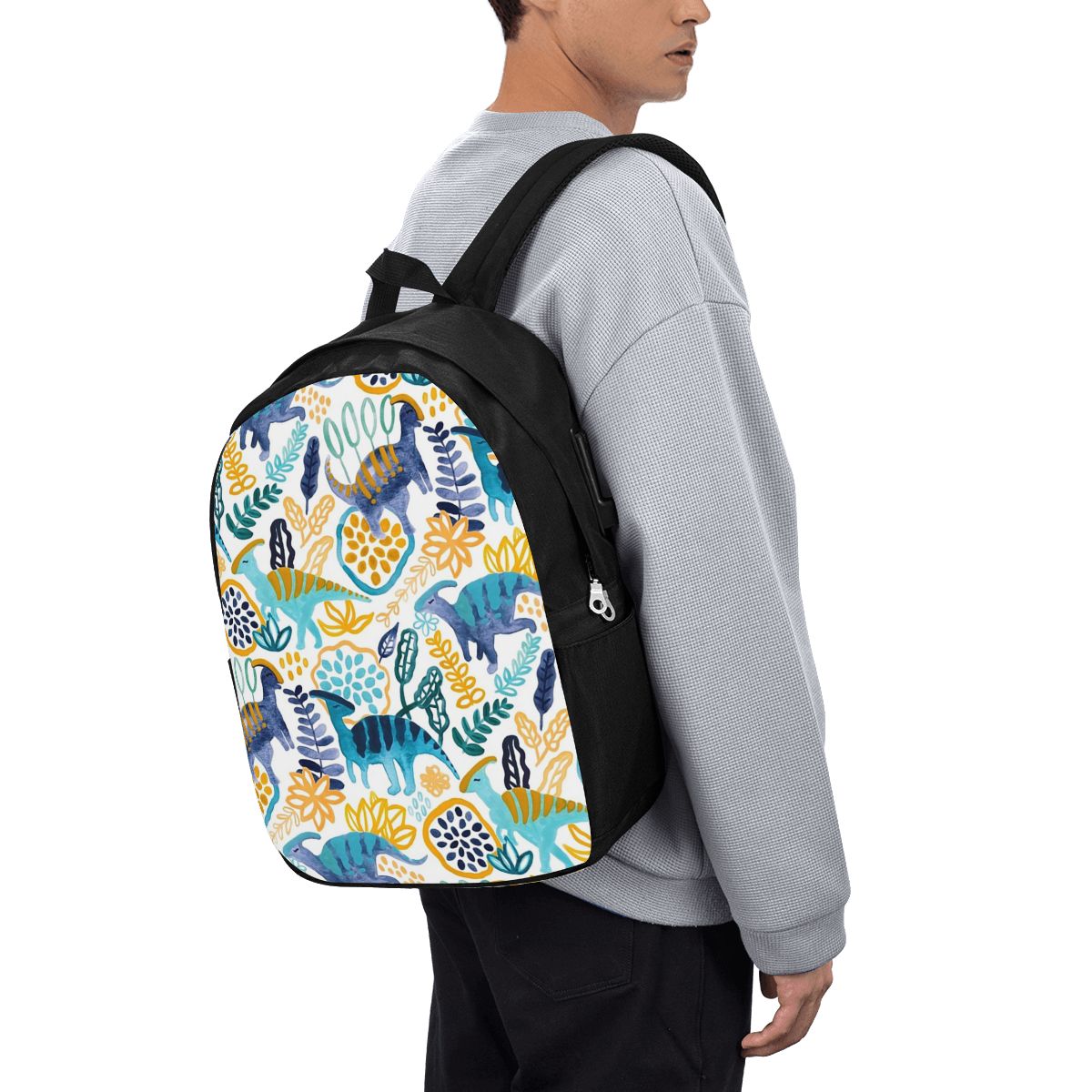ガッシュパラサウロロフスバックパック旅行ノートブックバッグコ - Women Bags For Women のレビューと価格