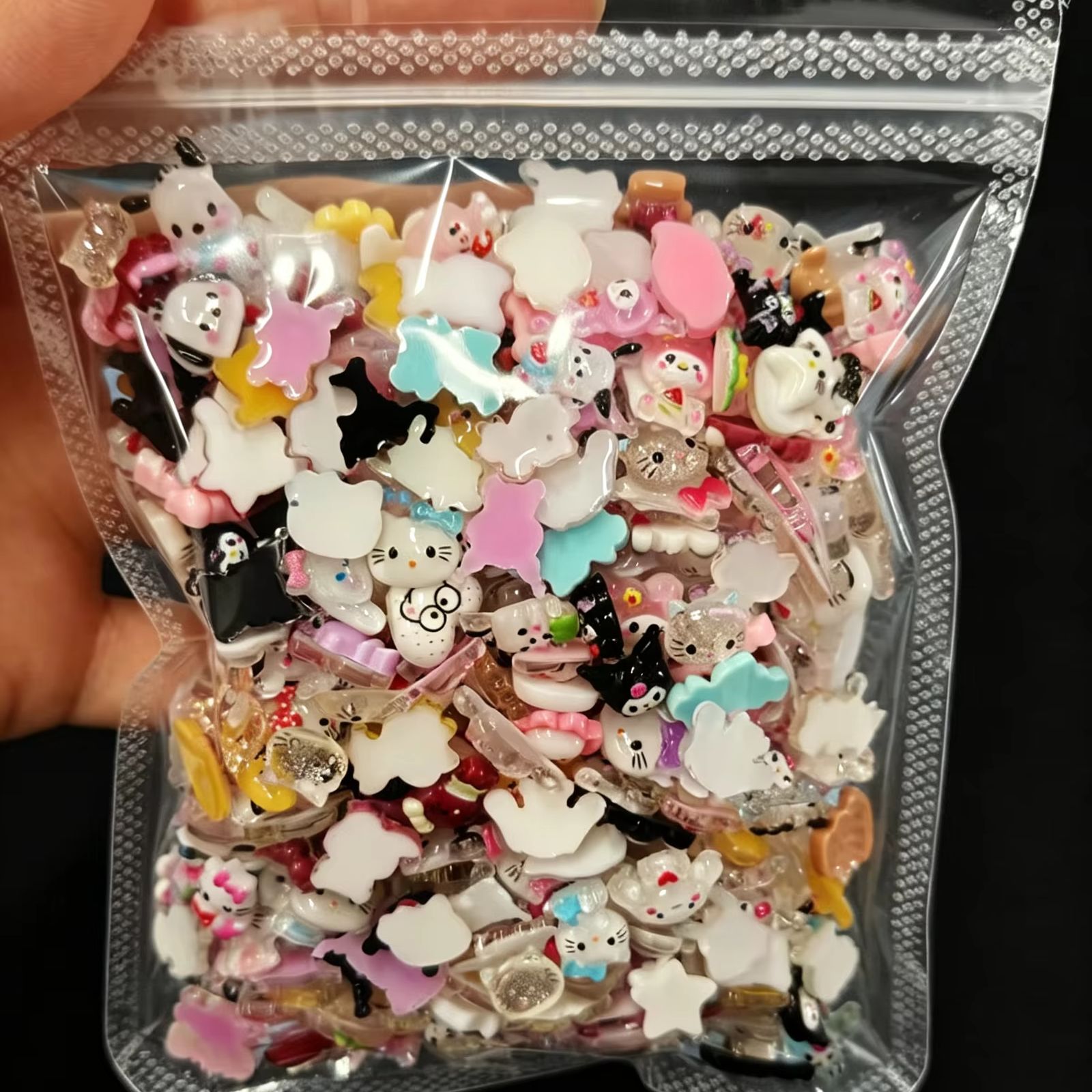 100g ミックスカートゥーン3Dレジンネイルチャーム かわ - Women Bags Under 500 のレビューと価格