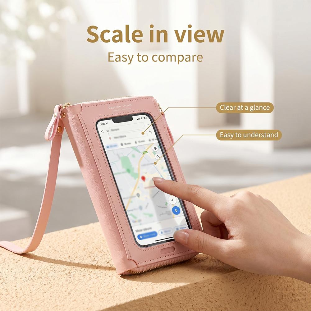 女性用バッグ ソフトレザー財布 タッチスクリーン携帯電話用財 - Women Bags Leather のレビューと価格
